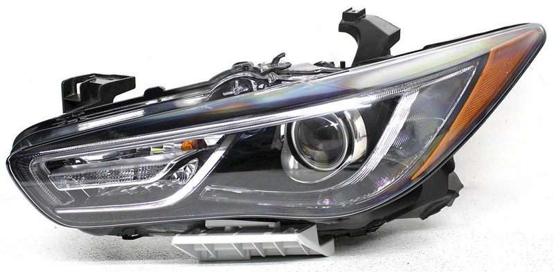 OEM Left Driver Side HID Headlamp For Infiniti QX60 26060-9NF1B Tab Missing