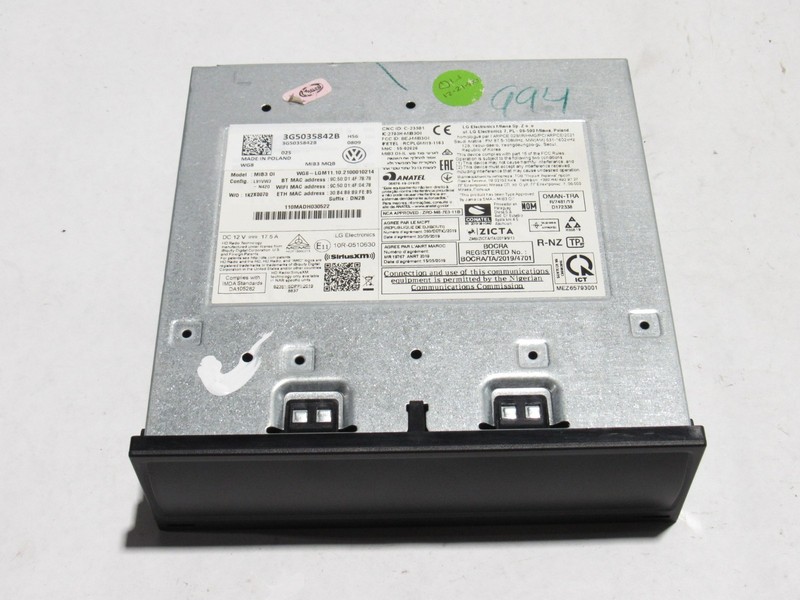 Volkswagen Jetta GLI 2022 GPS Navigation Radio Receiver Head Unit 18-25 *