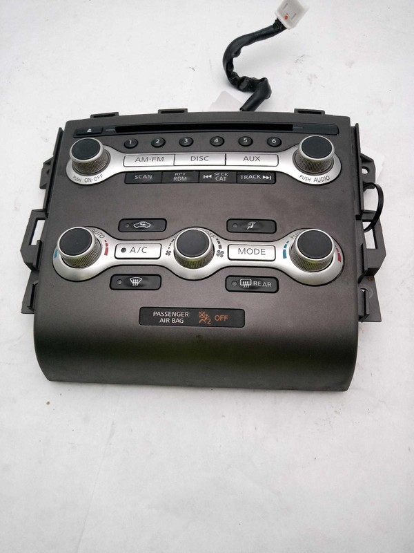 Used A/C Selector Switch fits: 2011 Nissan Murano temperature control w/o naviga