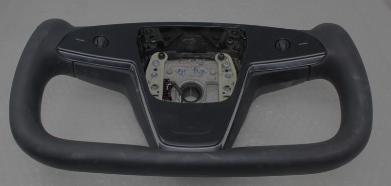 Genuine 2021-2024 TESLA MODEL S X Plaid Yoke STEERING WHEEL 1622612-00-HOEM