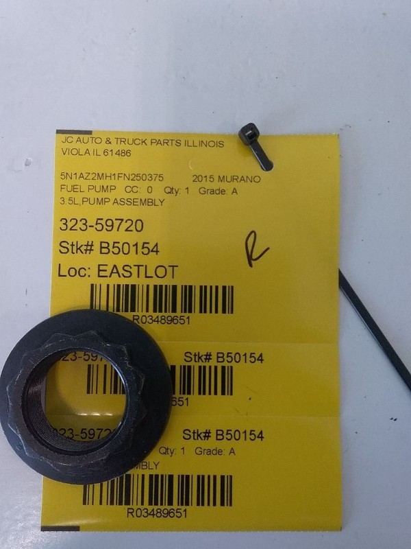 Fuel Pump Assembly Tank Mounted Fits 15-23 MURANO 3489651