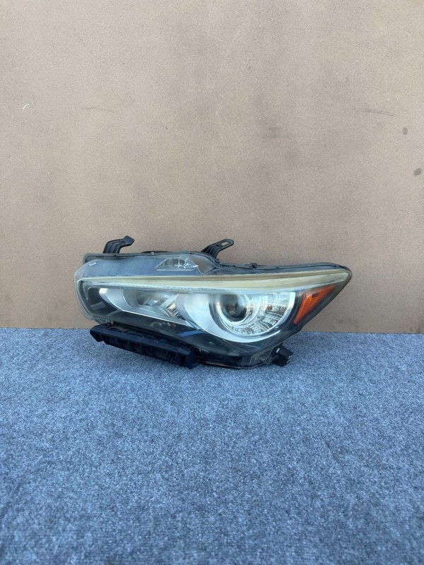 INFINITI Q50 2014-2017 OEM LEFT DRIVER ADAPTIVE AFS LED HEADLIGHT ASSEMBLY