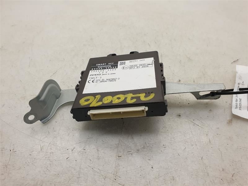08-10 TOYOTA HIGHLANDER LIMITED 3.3L 4WD AT SMART KEY SYSTEM CONTROL MODULE ECM