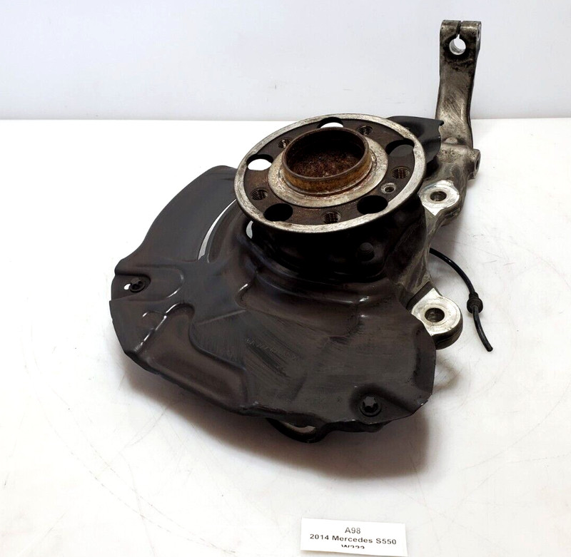 ✅ 14-20 OEM Mercedes W222 S550 RWD Front Left Driver Spindle Knuckle Hub