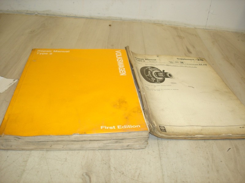 Volkswagen Type 2 Repair Manual. First Edition with supplements 1976