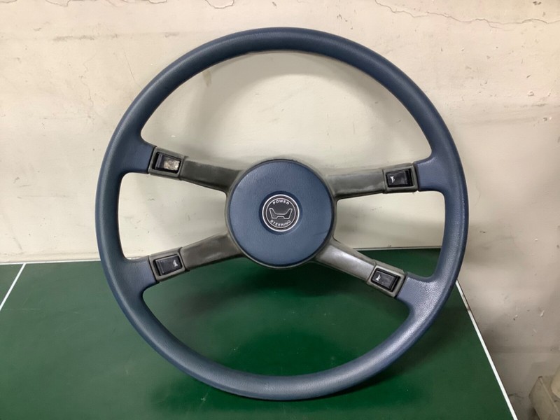 76-81 Honda Accord Steering Wheel Blue OEM
