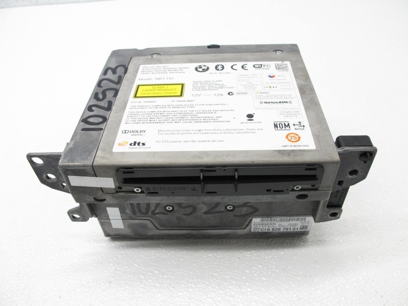 09-13 BMW F10 535i 760i M5 RADIO CONTROL UNIT SWITCHES CD PLAYER OEM 102523