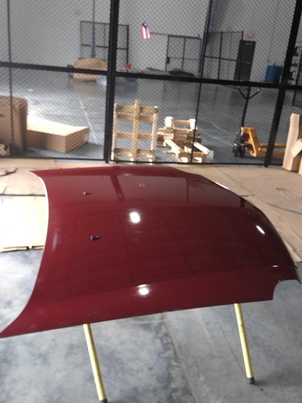 2007 Cadillac SRX Red Hood Panel OEM Used 89023030 4DR SUV 188K Miles