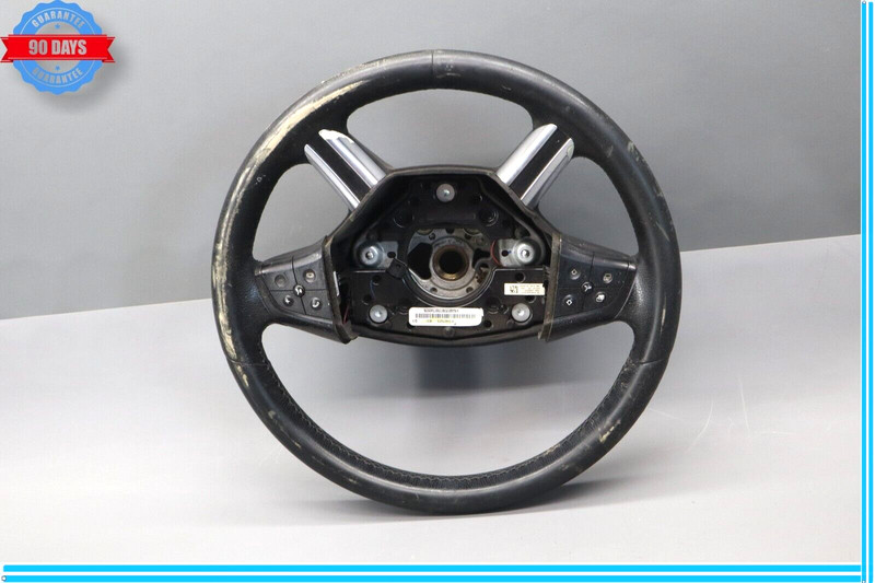06-08 Mercedes ML550 R500 GL450 X164 Steering Wheel Black 1644605203 Oem
