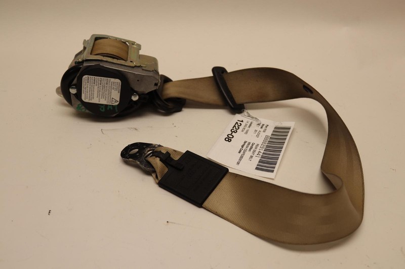 2007-2015 AUDI Q7 REAR SECOND 2ND ROW LEFT SIDE SEAT BELT TAN OEM