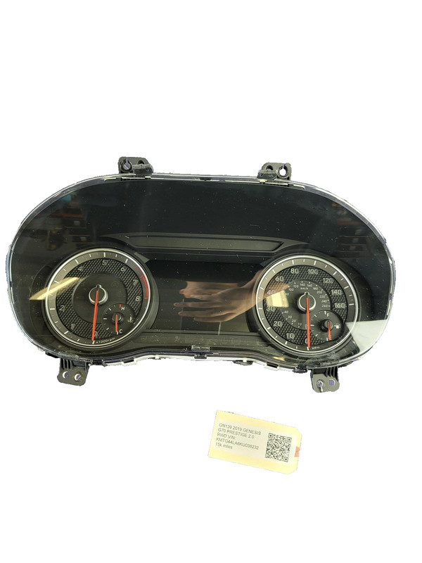 Used Oem Genesis Instrument Dash Panel Speedometer Cluster 2019-2021 G70 2.0 15k