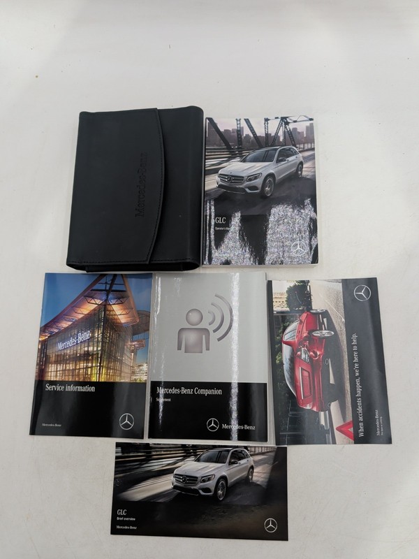 2018 Mercedes Benz GLC Owner's Manual 300 350e 400 43 63 AMG 4MATIC Set