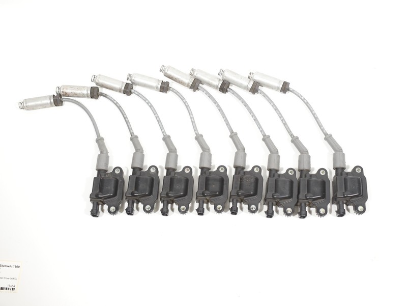 14-19 Chevy Silverado GMC Sierra 5.3L V8 Ignition Coil Pack Set of 8 Wires OEM