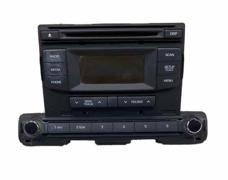 17 18 HYUNDAI ELANTRA US MARKET RADIO RECEIVER ASSY OEM 96170F2270UAT