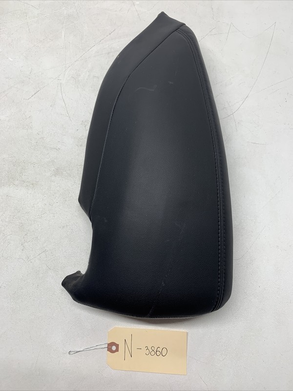 17-20 Tesla S Rear Left Driver Seat Bolster Trim Cushion OEM Prem Black 3860 U13