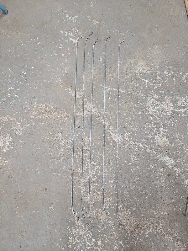 1966 MERCEDES-BENZ 250S INTERIOR ROOF CARPET TOP RODS