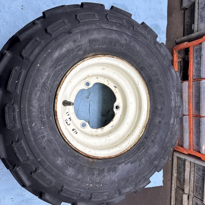 1987 - 061998 SuzukiLT80 Quadsport Front Wheel # 10