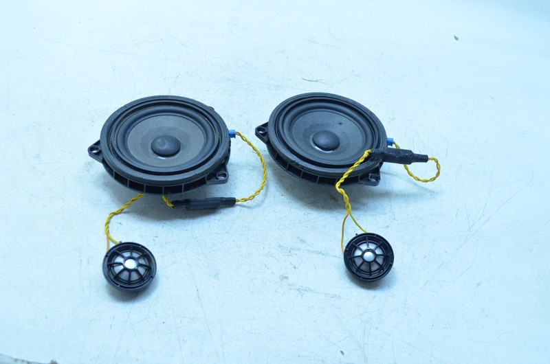 22-24 BMW i4 G26 INTERIOR MID RANGE LOUD SPEAKER W TWEETER SET OEM