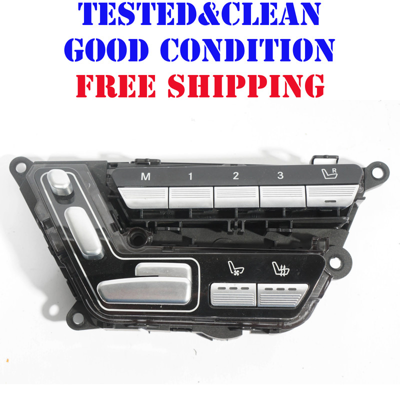 07-13 MERCEDES S550 W221 FRONT LEFT DRIVER SEAT CONTROL MEMORY SWITCHOEM