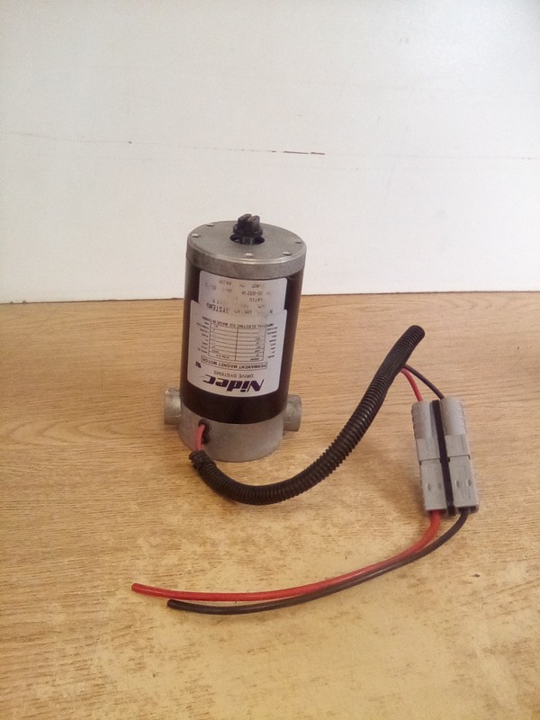 Imperial Nidec Permanent Magnet Motor SMD005 .22HP 36VDC 6.0 AMPS, 2435RPM