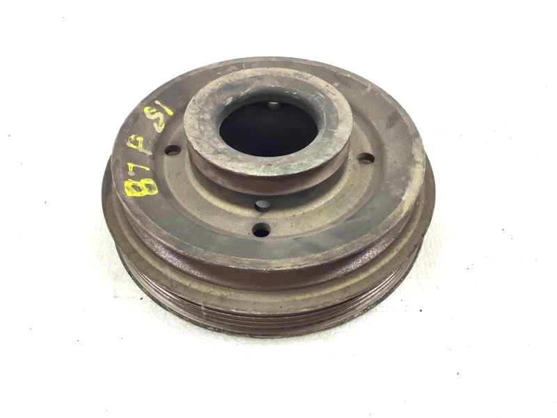 85-87 Prelude Si Pulley Engine Crank Harmonic Balancer Belt Lower Gear Used OEM