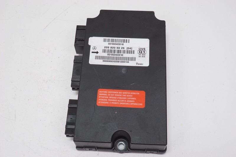 MERCEDES W204 CLK Convertible Roof Top Control Module Unit OEM 2004 - 2009