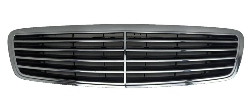 00-02 Mercedes W220 S430 Front Grill Grille (Some Wear)