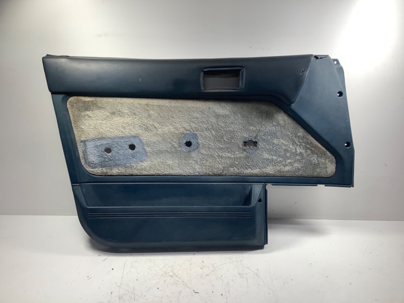 84-87 Honda Civic 4D Left Front Door Panel Blue 75830-SB4-670 OEM
