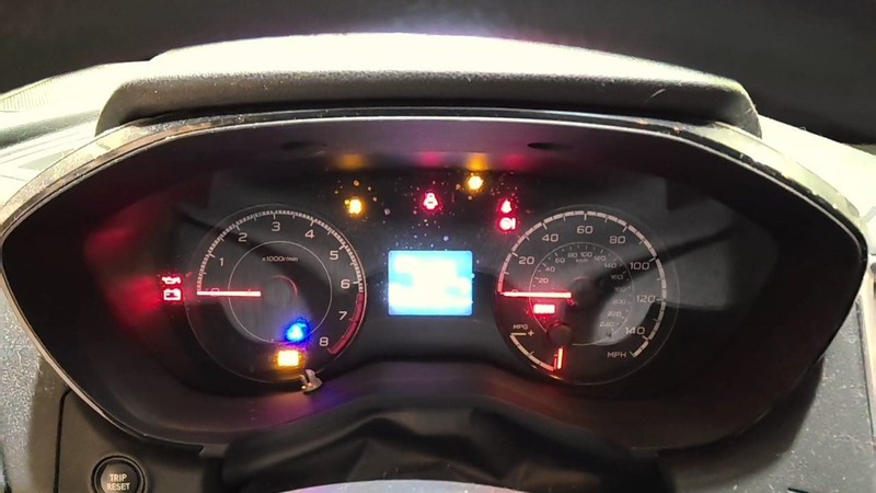 Speedometer Cluster MPH ID 85003FL20A Fits 17-19 IMPREZA 3603581