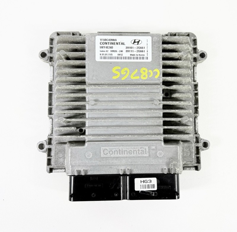 2011-2014 Hyundai Sonata 2.4L A/T Engine Control Module ECM ECU OEM