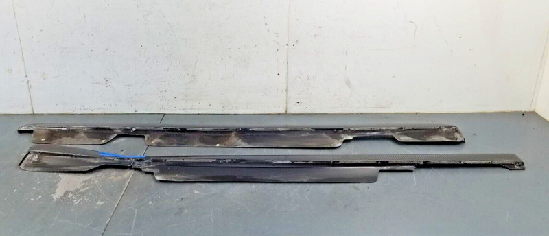 2010 Chevy Corvette C6 ZR1 Carbon Fiber Rocker Panel Extensions ** #0096 H6