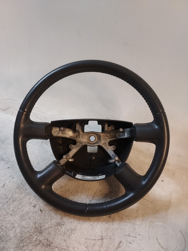 2005-07 FORD FIVE HUNDRED FREESTYLE BLACK LEATHER STEERING WHEEL 5F93-3F563 OEM