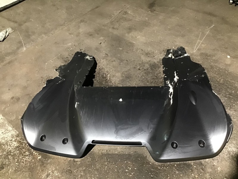 McLaren 650S 2016 Rear Bumper Underbody Lower Shield Diffuser Cover 15 - 17 :O