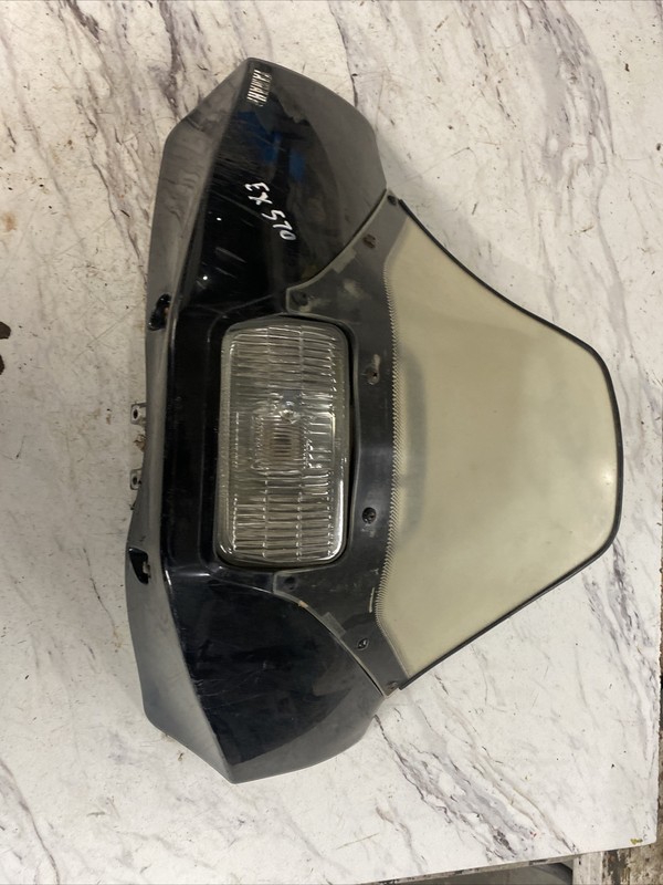 93 Yamaha Exciter EX570N ￼Front windshield Fairinggauges headlight