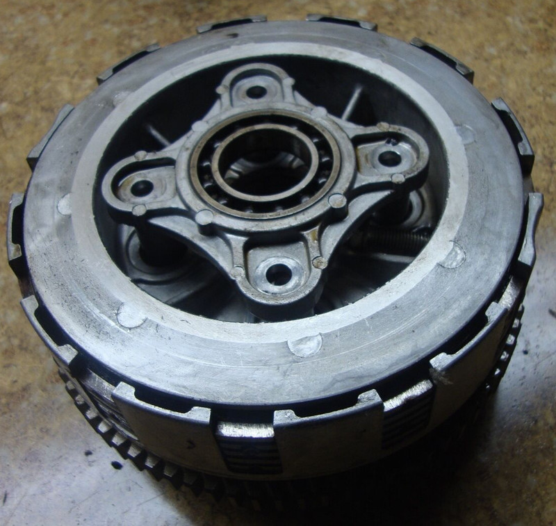 1990 Kawasaki Bayou ATV KLF 300 KLF300 4Wheeler Clutch Plates Housing Basket 90
