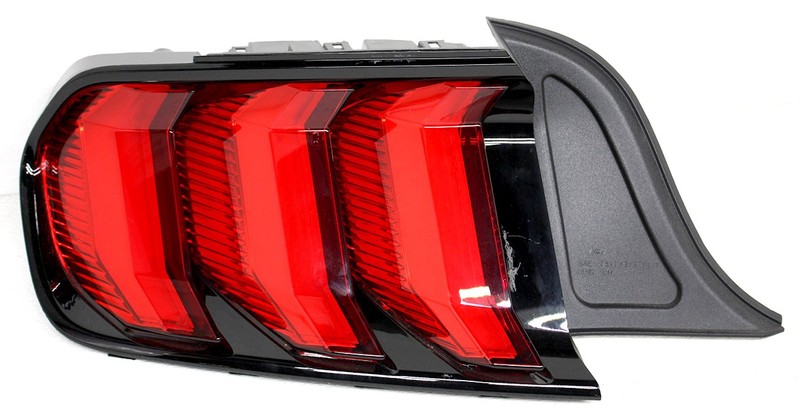 OEM Left Driver Side LED Tail Lamp For Ford Mustang JR3Z-13405-D Lens Scratches