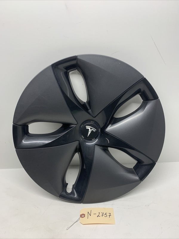 OEM Tesla Model 3 -18" Aero Hubcap Wheel Cover 1044231-98-A 2757 U2