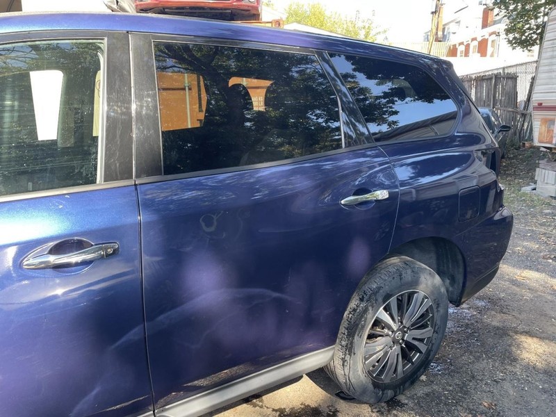 2016-2020 Nissan Pathfinder Left Driver Side Rear Door Blue