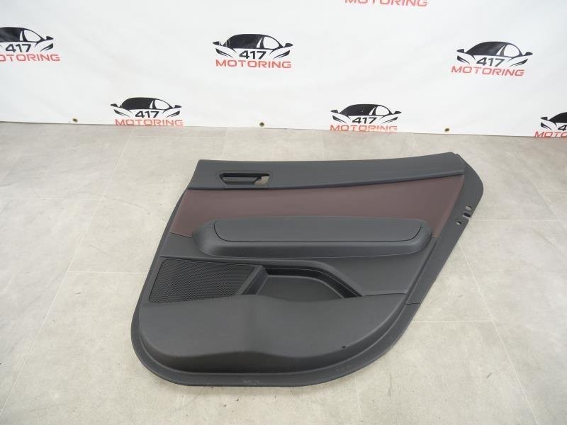 2016-2020 Kia Optima SX-L Driver Rear Door Panel Left Side LH Brown OEM