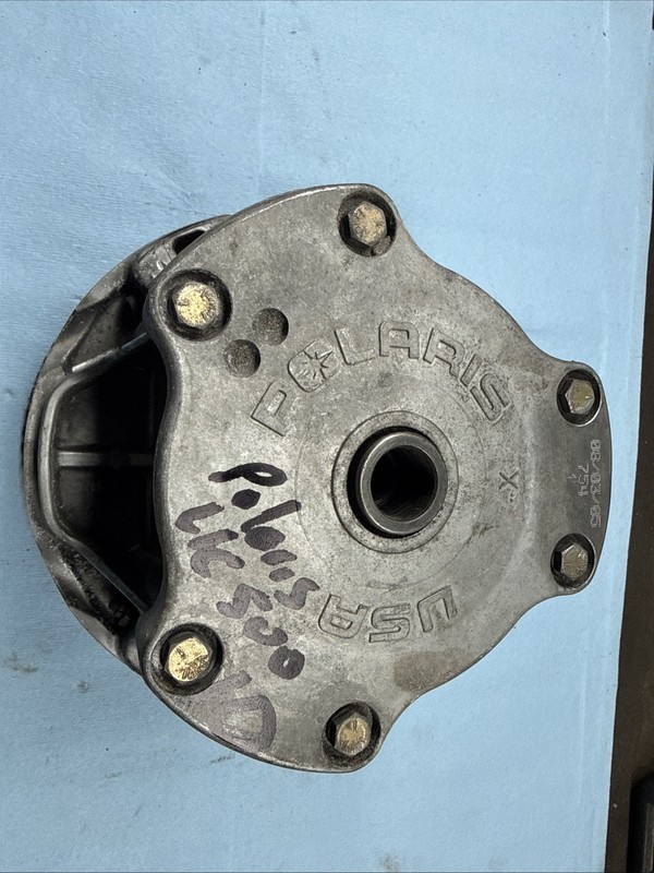 2002 Polaris Widetrak LX 500 L/C snowmobile primary clutch And Ring Gear 10