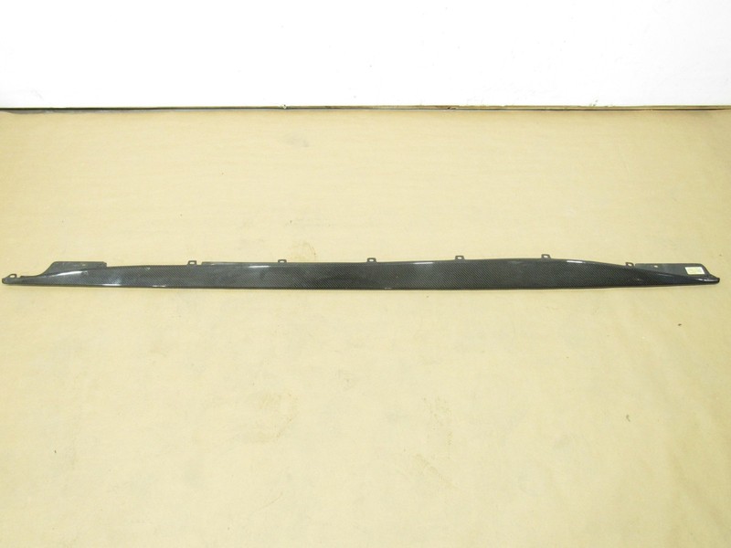 14-18 Aston Martin Vanquish 2014 Left Lower Plate Sill Blade Carbon Cover Y2