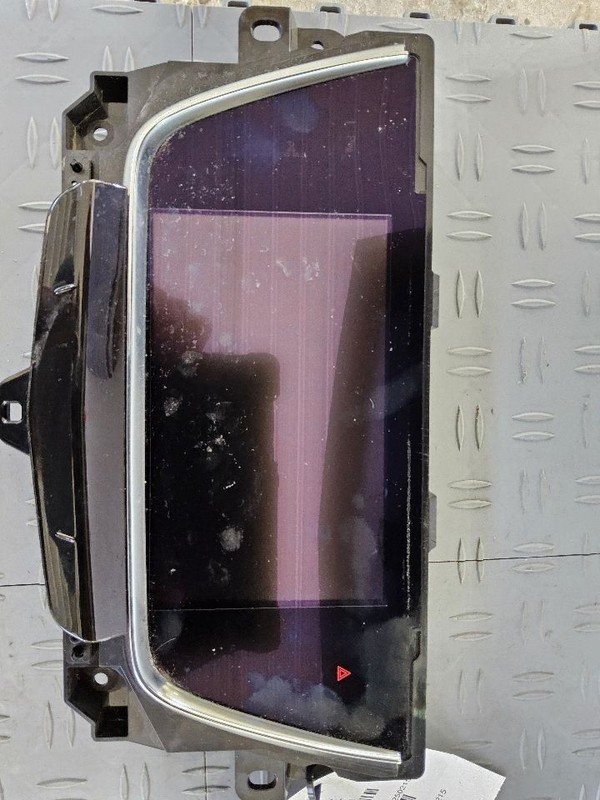 2017 Cadillac XT5 Radio Control Panel Including Display