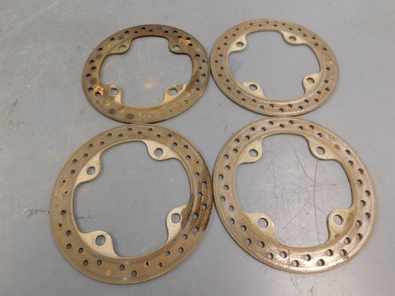 #7213 R1 - 2021 19 20 Polaris RZR XP 1000 Brake Rotor Set 181 Miles