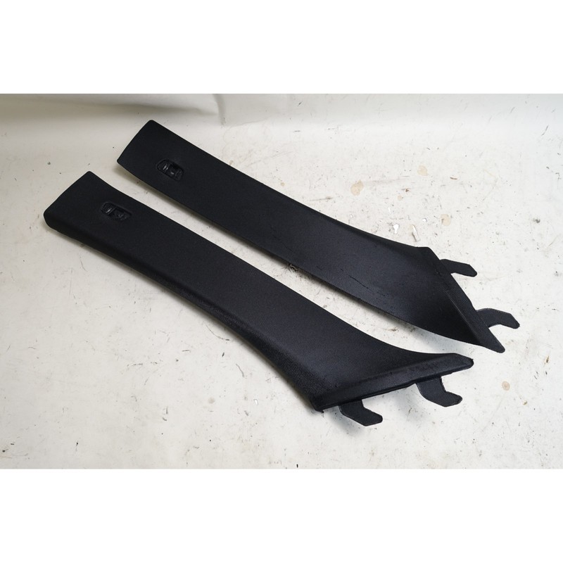 Damaged BMW G20 3-Series G80 Front A-Pillar Trim Covers Pair Black 2019-2025 OEM