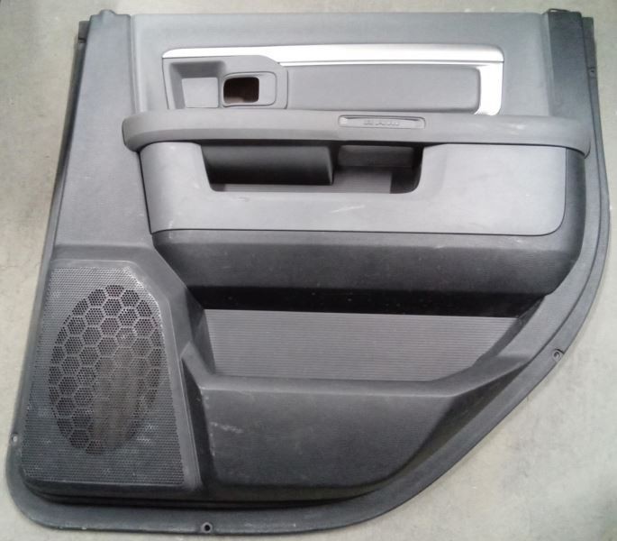 2013-2023 Dodge Ram 1500 Bighorn SLT Crew Diesel RH Rear Door Trim Panel Gray