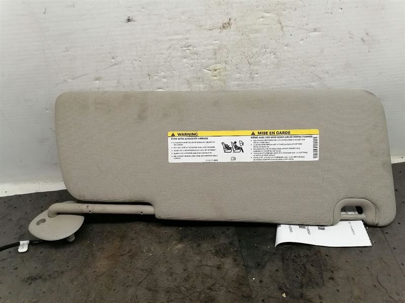Driver Left Sun Visor With Illumination Gray Fits 13-18 DODGE 2500 PICKUP 750116