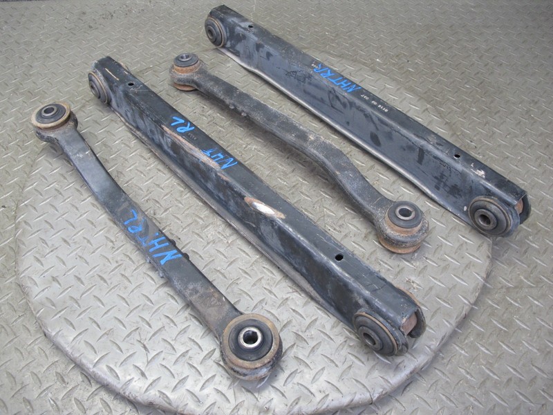 2003-2009 HUMMER H2 REAR RIGHT UPPER & LOWER CONTROL ARMSET OF 4