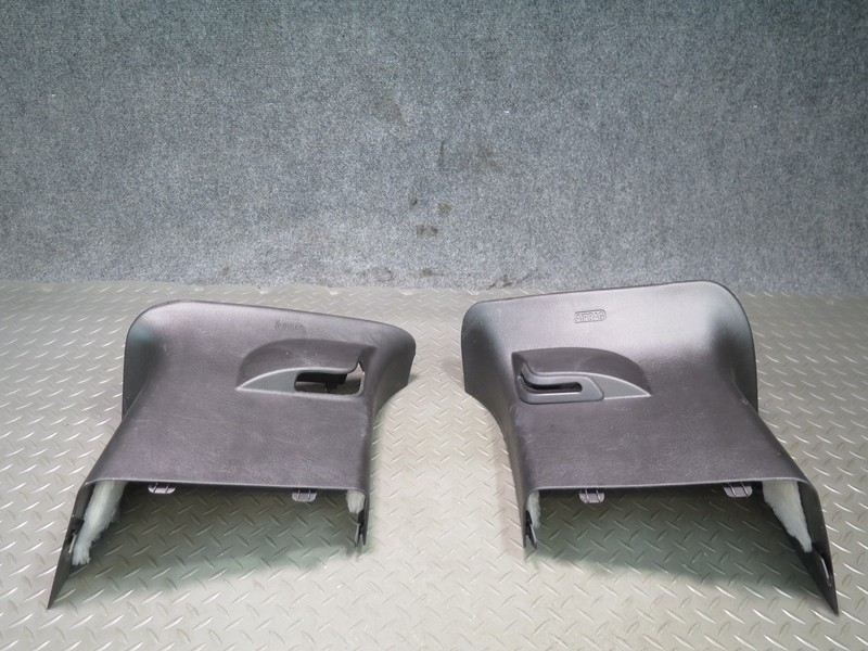 2008-2009 HUMMER H2 REAR LEFT & RIGHT SIDE C PILLAR PANEL TRIM BELT COVER SET