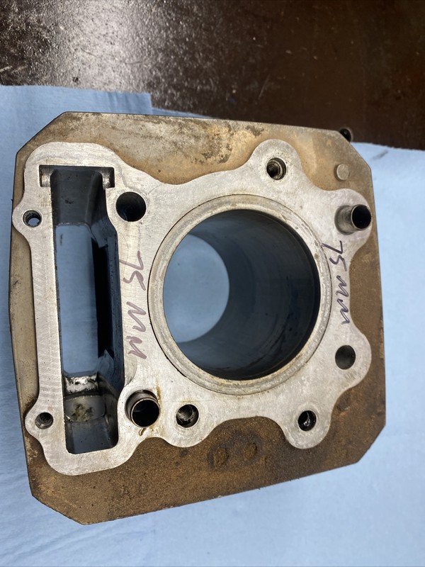 1985 Honda TRX250 TRX 250 FourTrax Motor cylinder jug 75mm Bore
