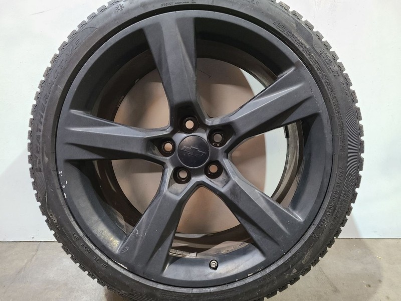 Wheel 20x8-1/2 5 Spoke Black Fits 16-18 CAMARO 588311